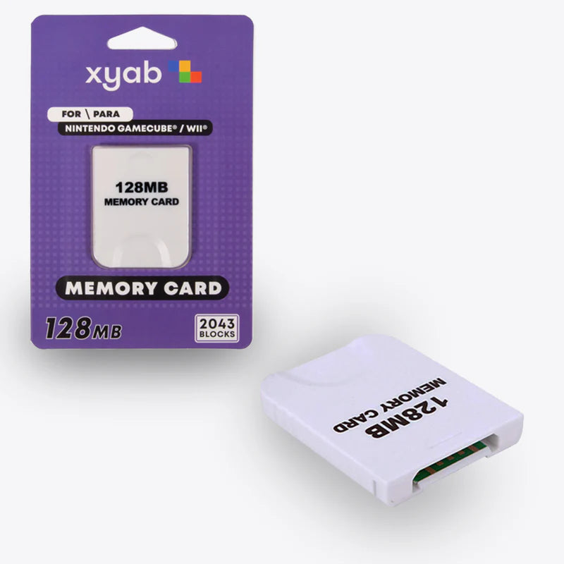 XYAB 128 MB Memory Card for Gamecube/Wii