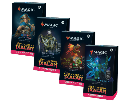 Lost Caverns of Ixalan Commander Decks Cosmic Games Lost Caverns of Ixalan Commander Decks Cosmic Games