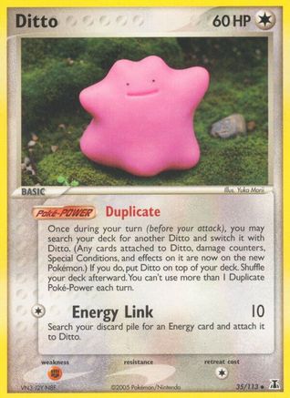Ditto (35/113) [EX: Delta Species] – Cosmic Games