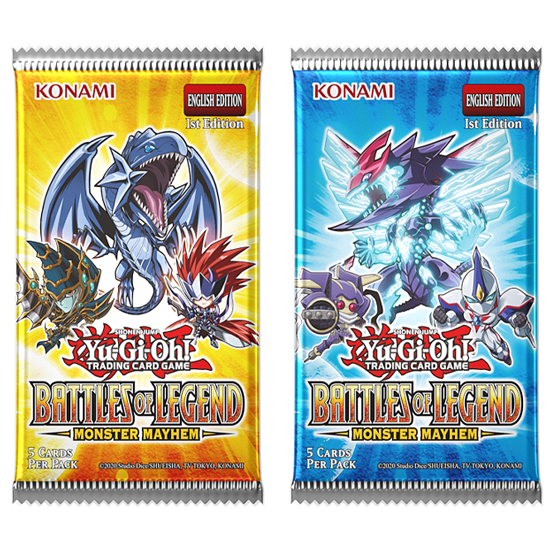 Yu-Gi-Oh TCG: Battles of Legend - Monster Mayhem Booster Pack