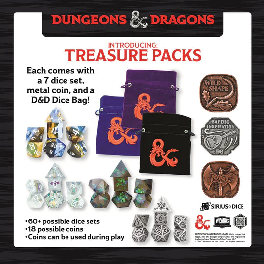 Acererak's Treasure Pack Dice Sets
