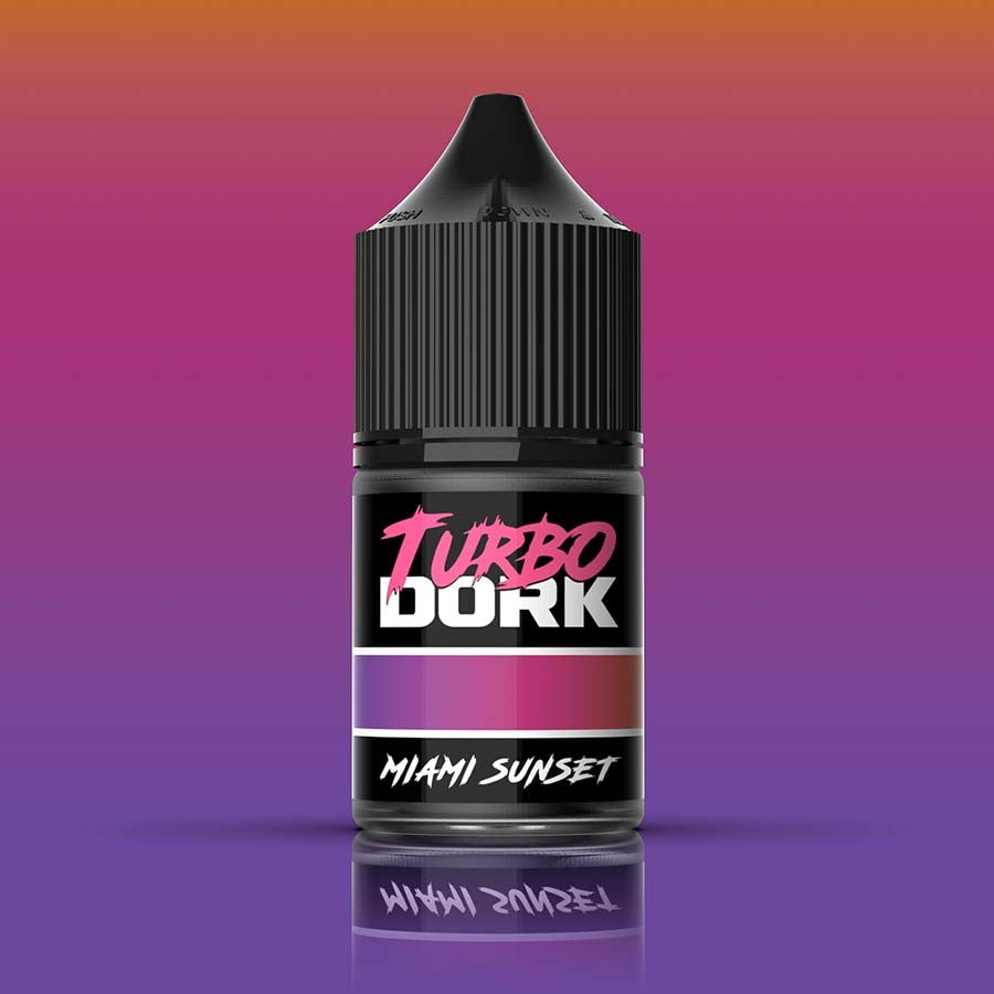 Turbo Dork: Turboshifts Acrylic Paint: Miami Sunset (22Ml Bottle)