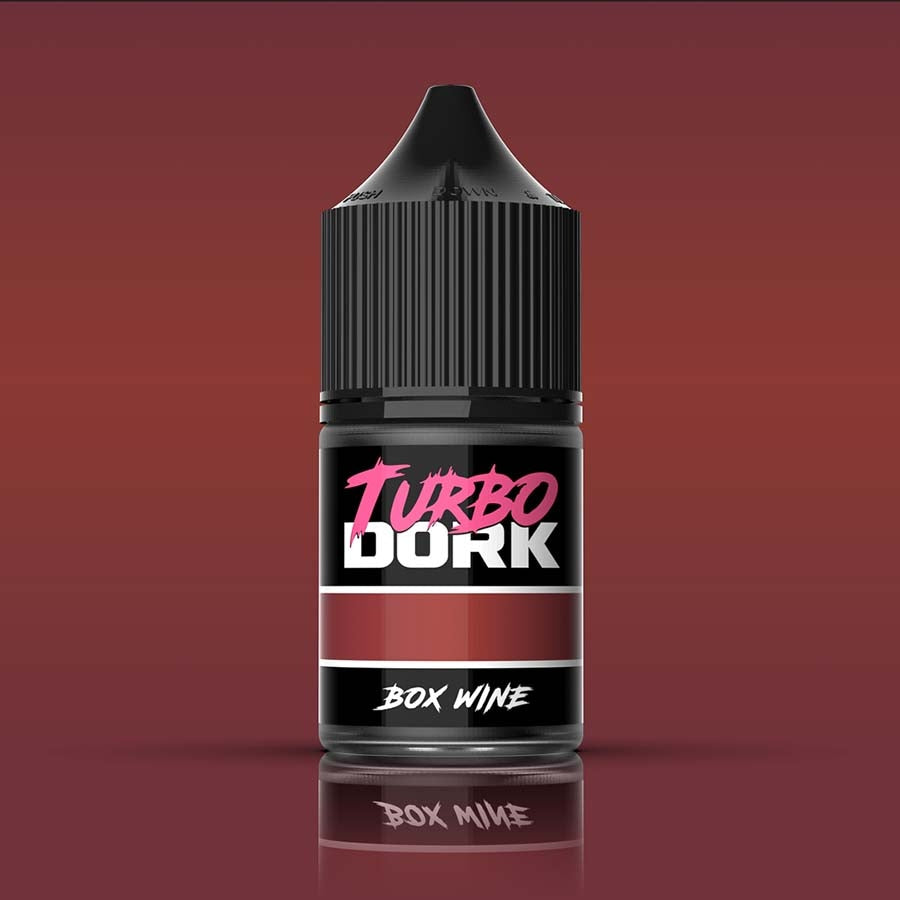 Turbo Dork: Metallics Acrylic Paint: Box Wine (22Ml Bottle)