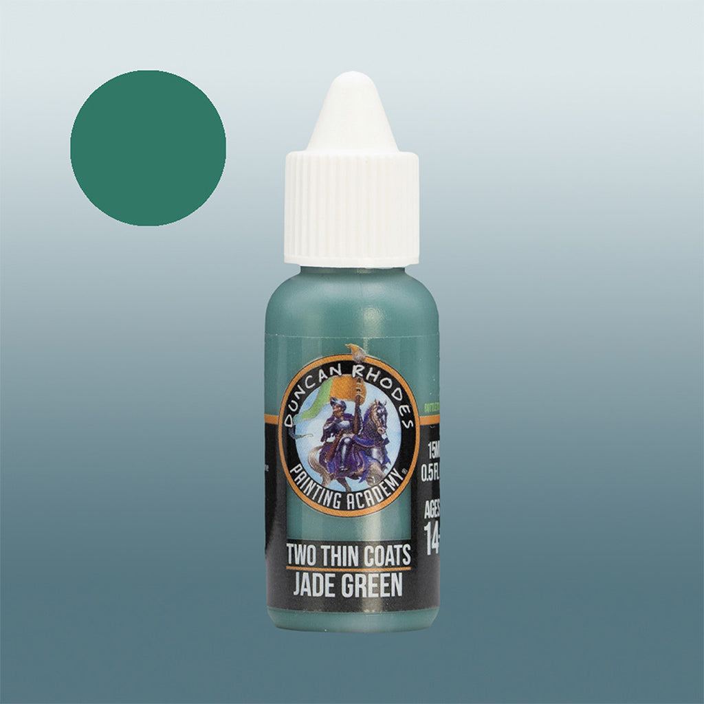 Two Thin Coats: Jade Green