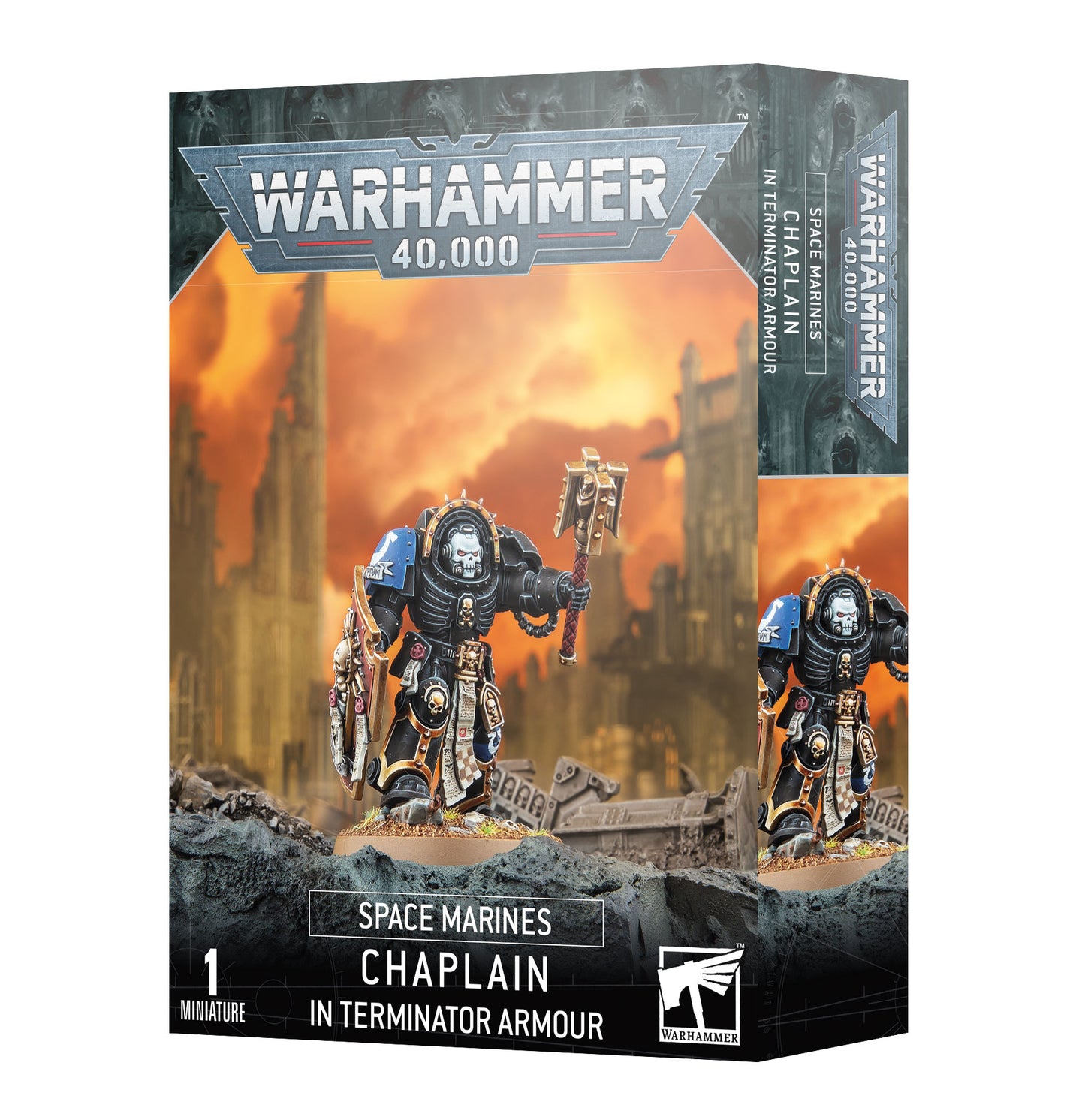 Warhammer 40,000 Space Marines Chaplain In Terminator Armour