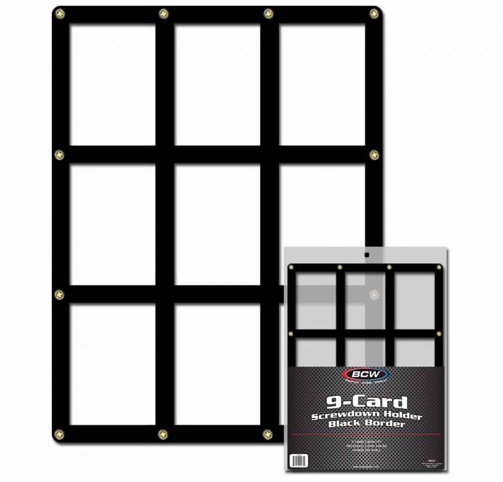 BCW Screwdown Holder: 9-Card