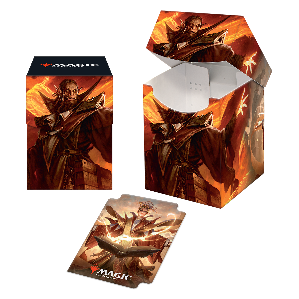 Ultra PRO: 100+ Deck Box - Strixhaven (Plargg, Dean of Chaos & Augusta, Dean of Order)