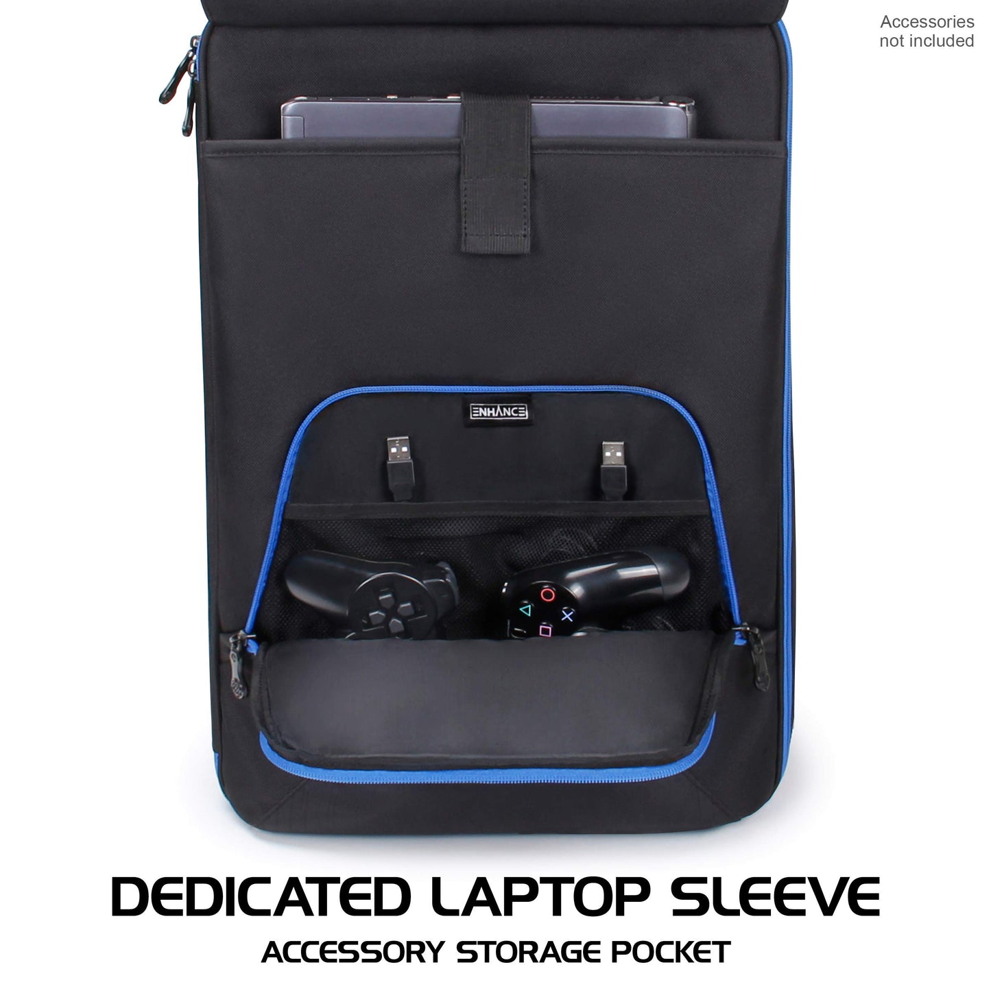 ENHANCE Video Gaming Backpack - Blue