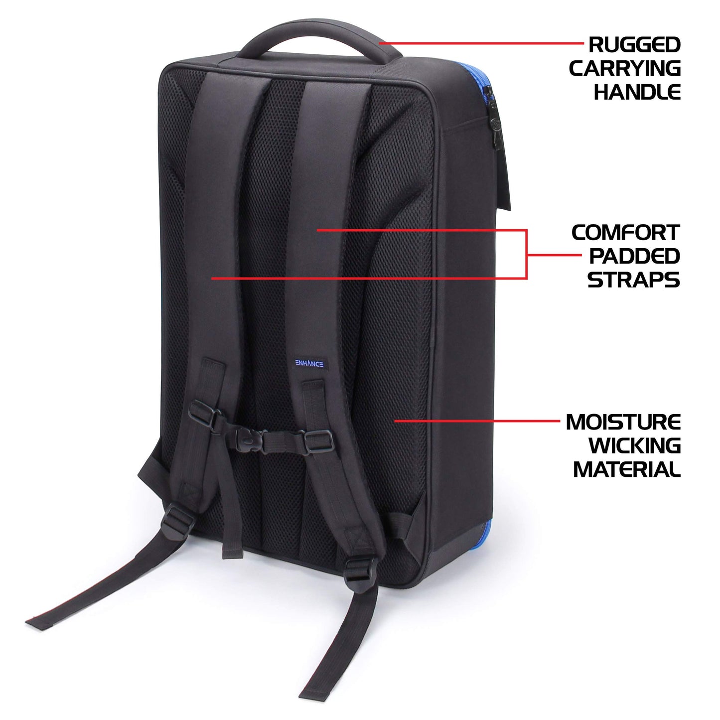 ENHANCE Video Gaming Backpack - Blue