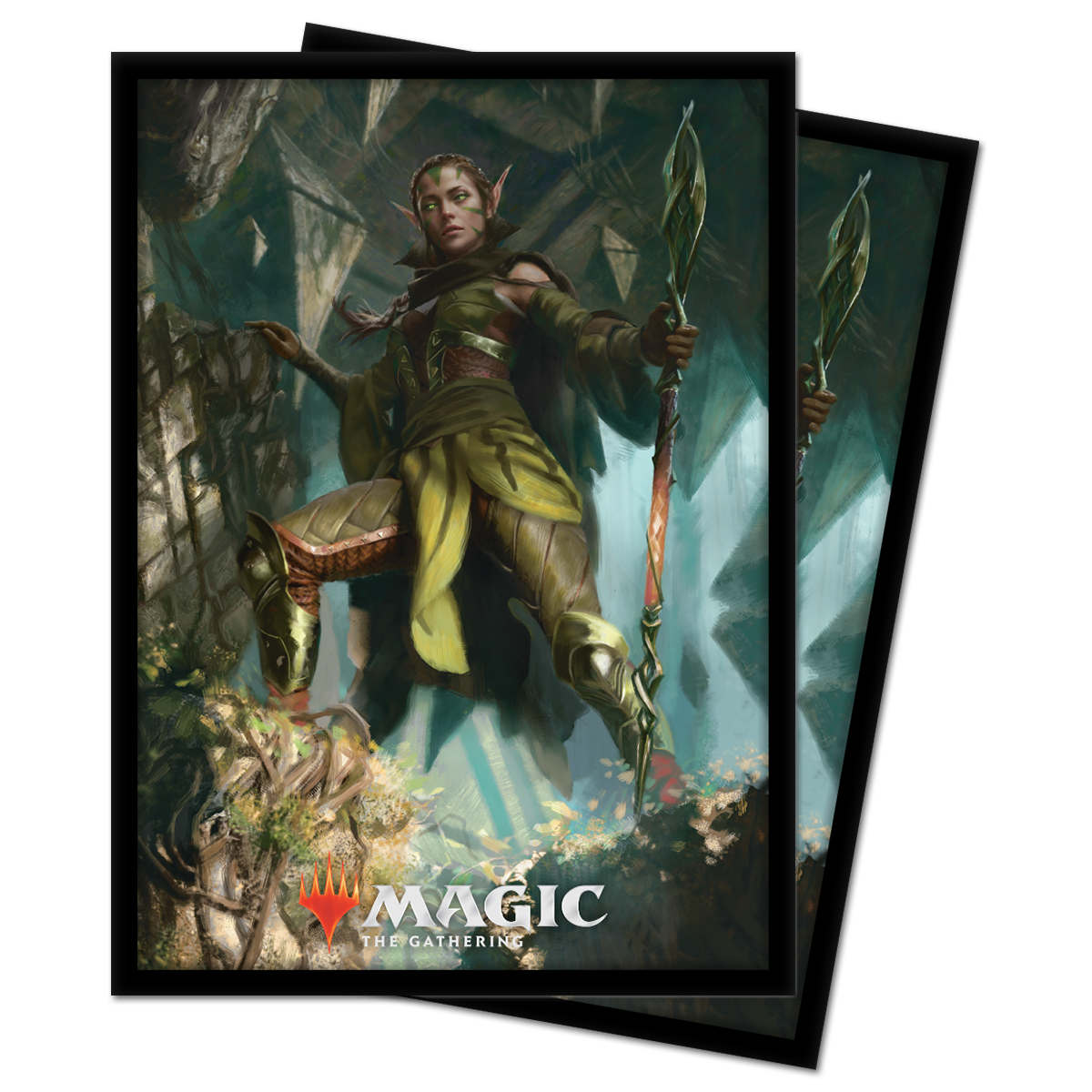 Ultra PRO: Standard 100ct Sleeves - Zendikar Rising (Nissa of Shadowed Boughs)