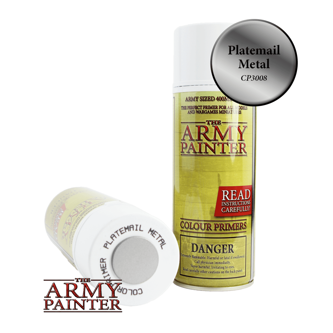 Army Painter Color Primer: Platemail Metal