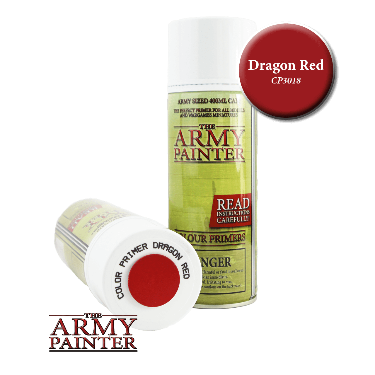Army Painter Color Primer: Dragon Red