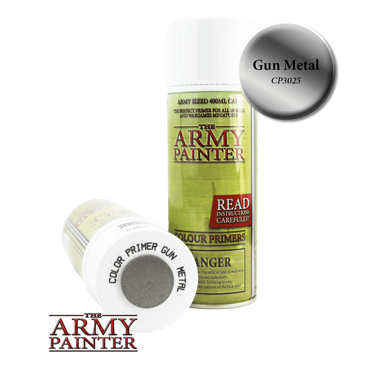 Army Painter Color Primer: Gun Metal