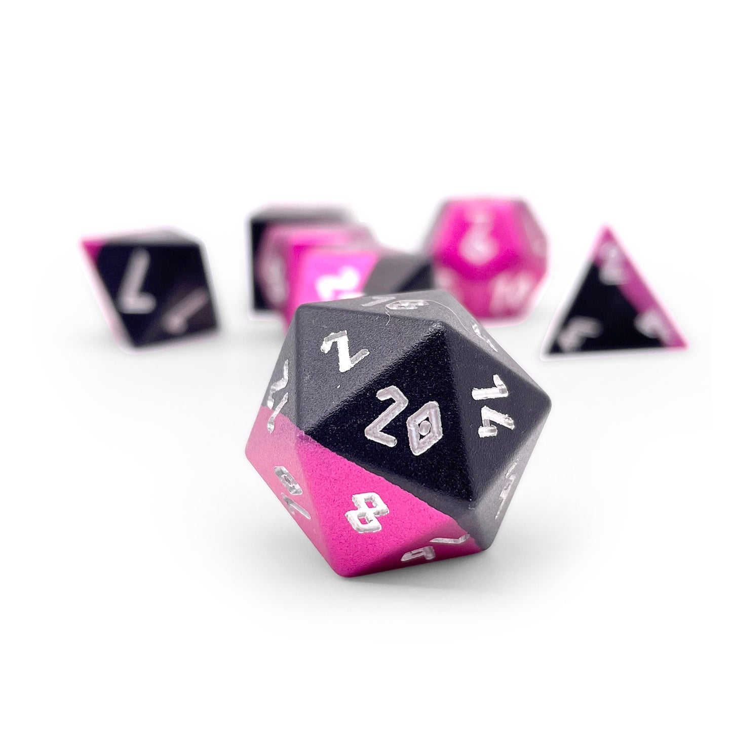 Norse Foundry 7 Die Aluminum Hybrid Dice Set: Hitman