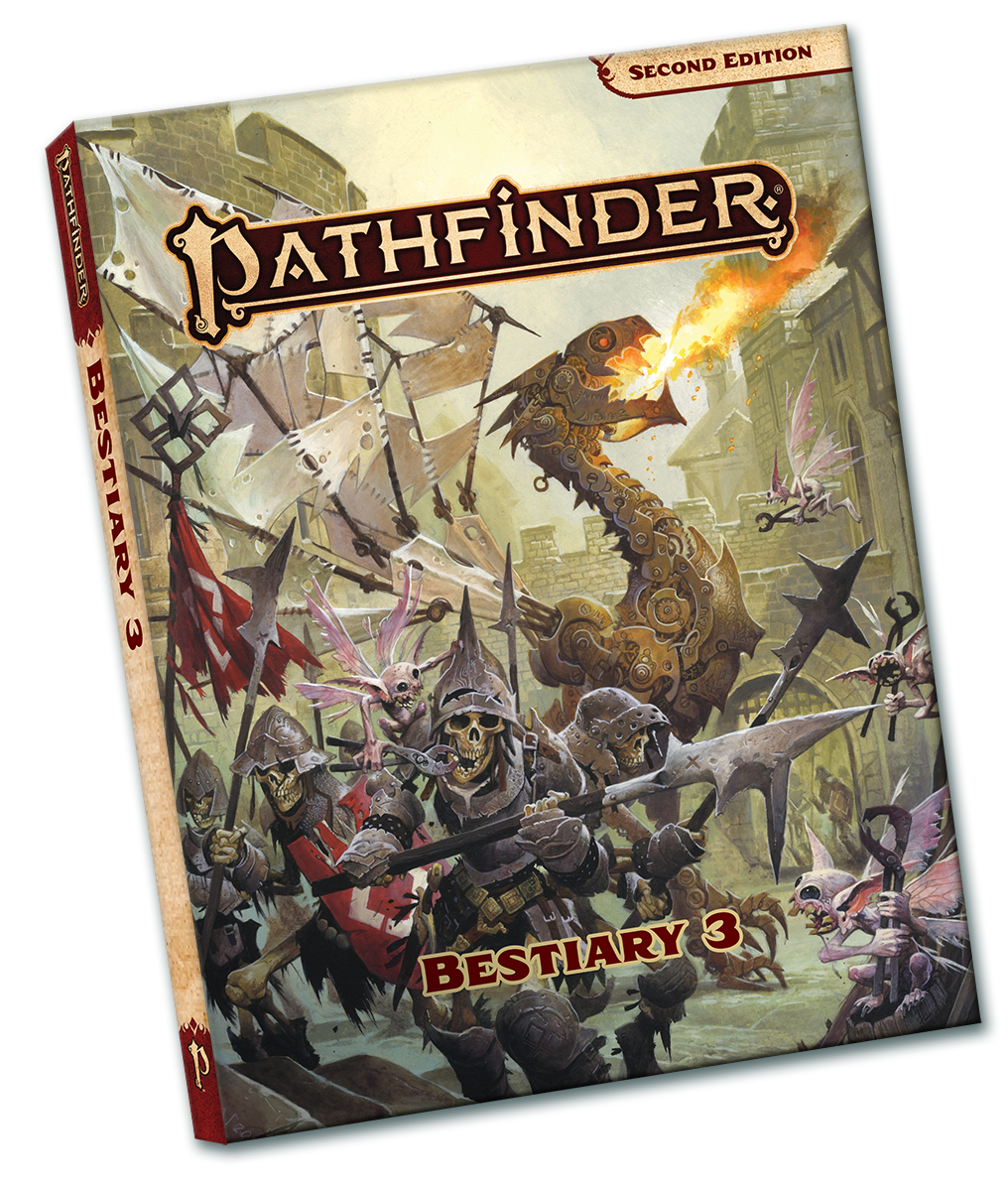 Pathfinder Second Edition - Bestiary 3 Pocket Edition