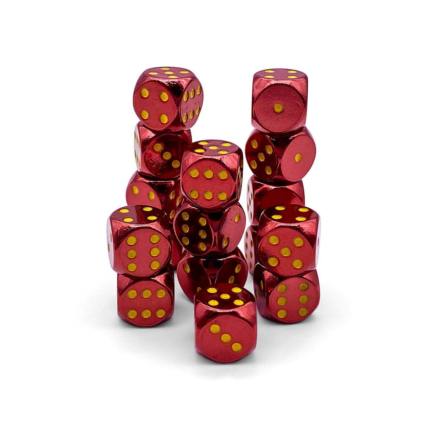 Norse Foundry Warpips RPG Dice Set: Fireball 12MM (16)