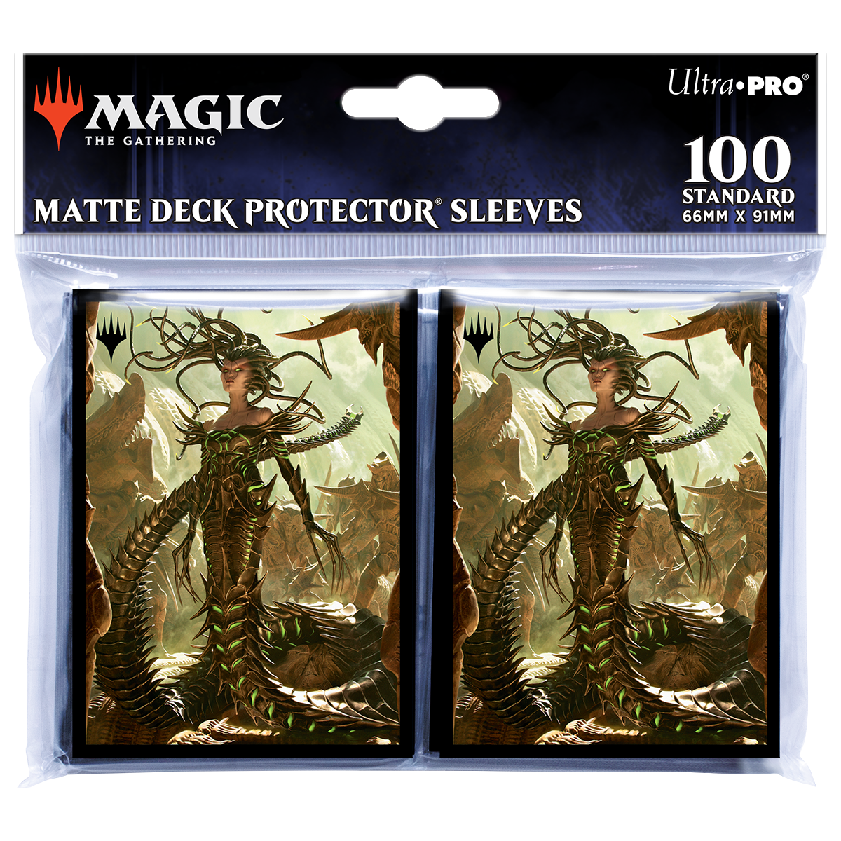 Ultra PRO: Standard 100ct Sleeves - Phyrexia All Will Be One (Vraska, Betrayal's Sting)