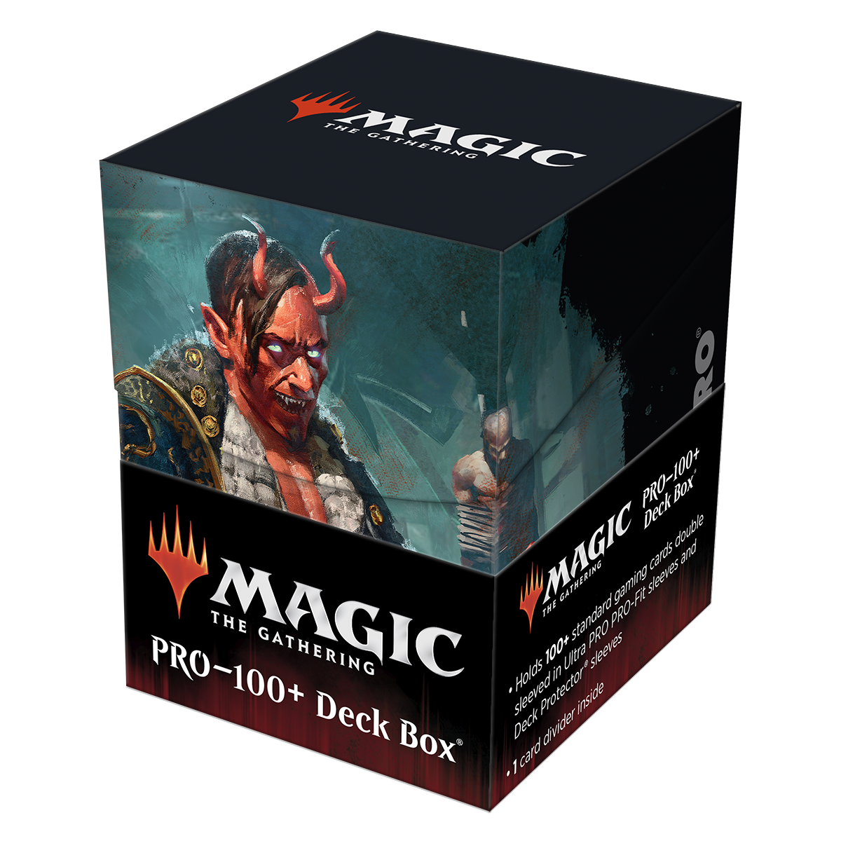 Ultra PRO: 100+ Deck Box - Kaldheim (Tibalt, Cosmic Imposter)