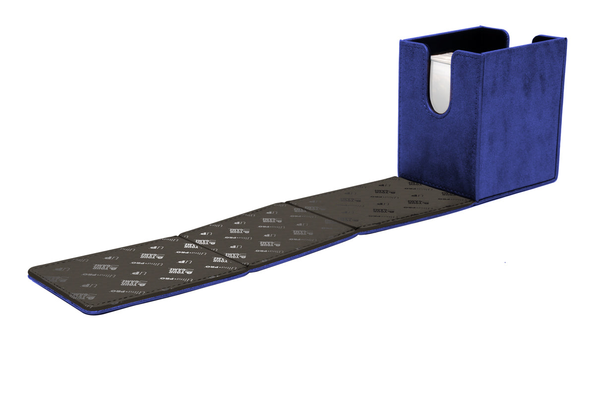 Ultra PRO: Suede Collection - Alcove Flip (Sapphire)
