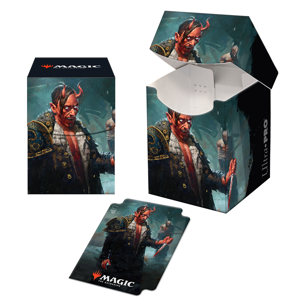 Ultra PRO: 100+ Deck Box - Kaldheim (Tibalt, Cosmic Imposter)