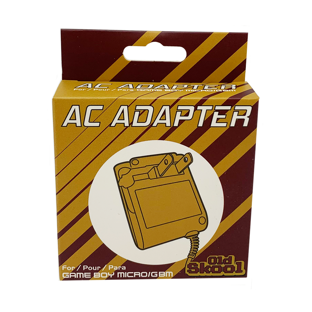 Old Skool Nintendo Game Boy Micro AC Adapter