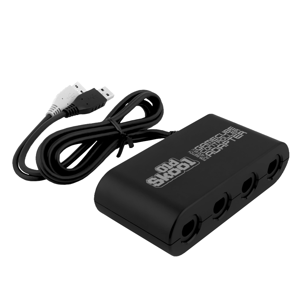 Old Skool Nintendo Switch/Wii U Controller Adapter - Gamecube