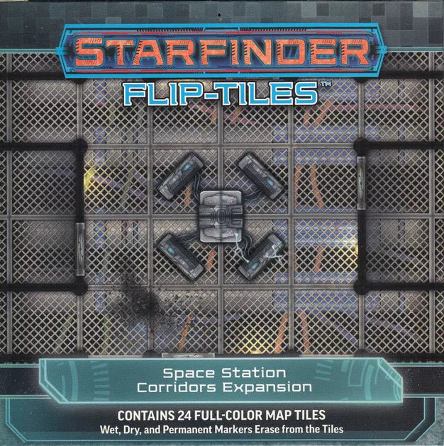 Starfinder Flip-Tiles Space Station Corridors Expansion