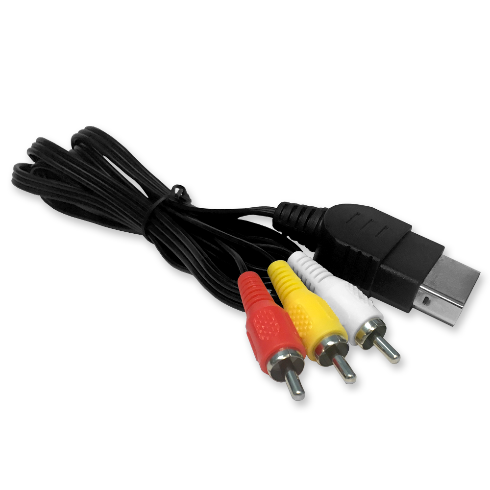 Old Skool Microsoft XBOX AV Cable