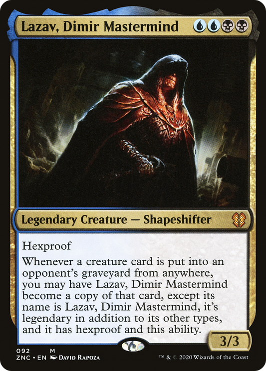 Lazav, Dimir Mastermind [Zendikar Rising Commander]