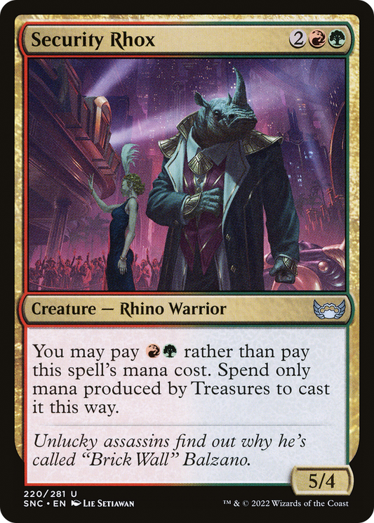 Security Rhox [Streets of New Capenna]