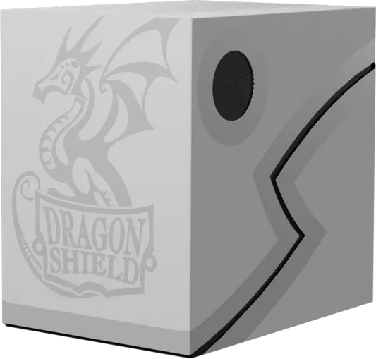 Dragon Shield Double Shell Deck Box Black/White