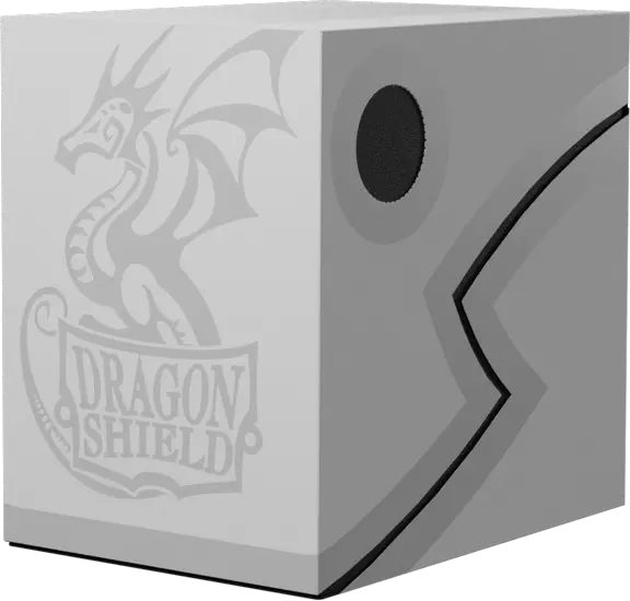 Dragon Shield Double Shell Deck Box Black/White