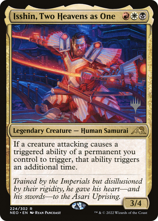 Isshin, Two Heavens as One (Promo Pack) [Kamigawa: Neon Dynasty Promos]