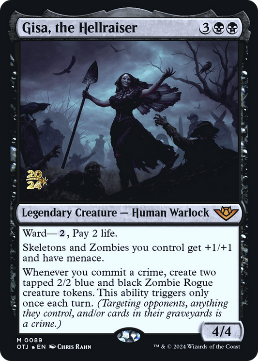 Gisa, the Hellraiser [Outlaws of Thunder Junction Prerelease Promos]