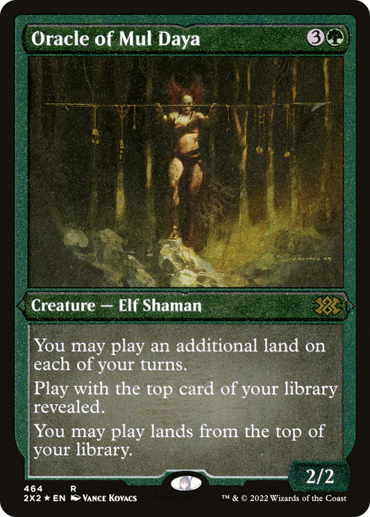 Oracle of Mul Daya (Foil Etched) [Double Masters 2022]