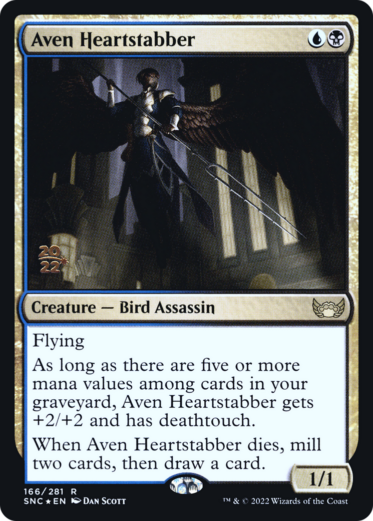 Aven Heartstabber [Streets of New Capenna Prerelease Promos]