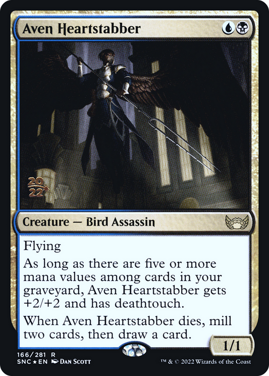 Aven Heartstabber [Streets of New Capenna Prerelease Promos]