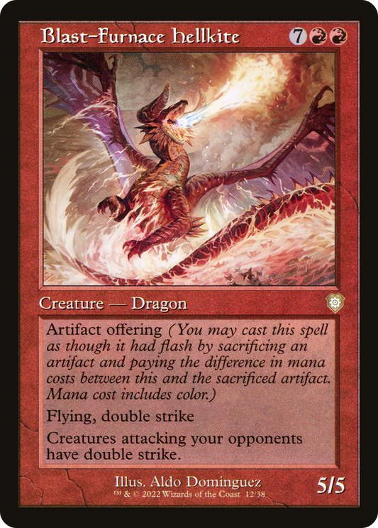 Blast-Furnace Hellkite (Retro) [The Brothers' War Commander]