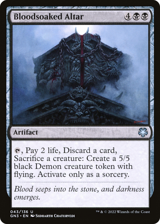 Bloodsoaked Altar [Game Night: Free-for-All]