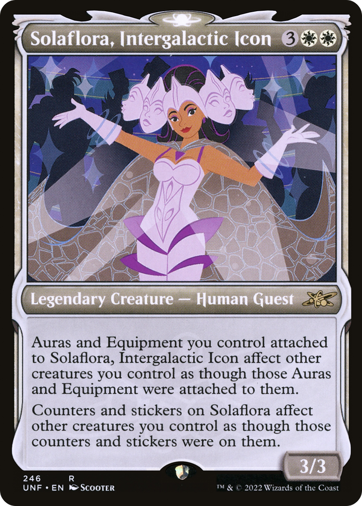 Solaflora, Intergalactic Icon (Showcase) [Unfinity]