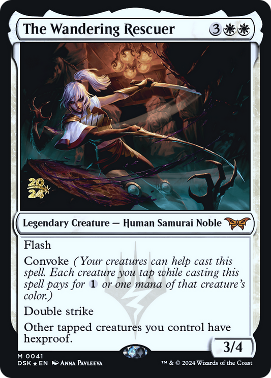 The Wandering Rescuer [Duskmourn: House of Horror Prerelease Promos]