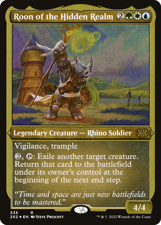 Roon of the Hidden Realm (Foil Etched) [Double Masters 2022]