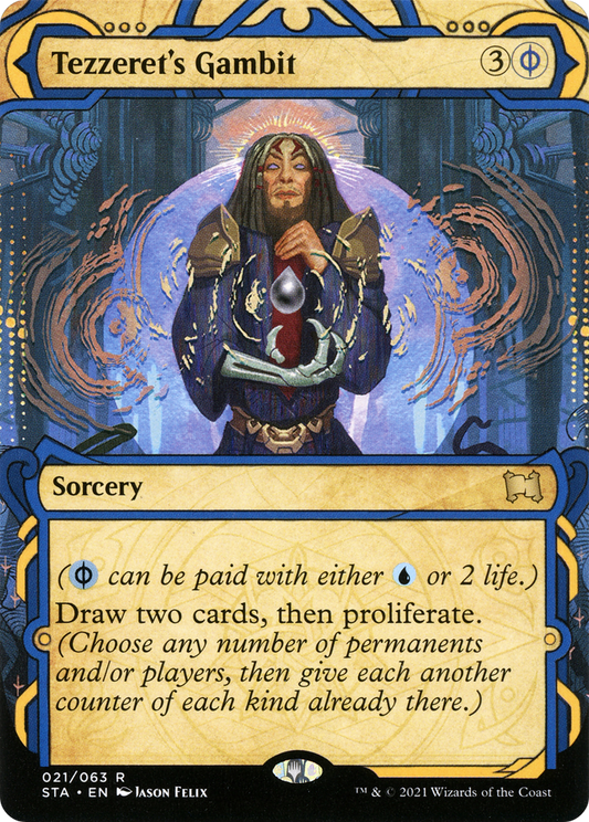Tezzeret's Gambit [Strixhaven: School of Mages Mystical Archive]