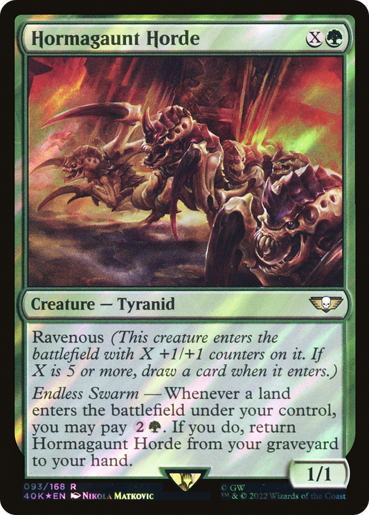 Hormagaunt Horde (Surge Foil) [Warhammer 40,000]