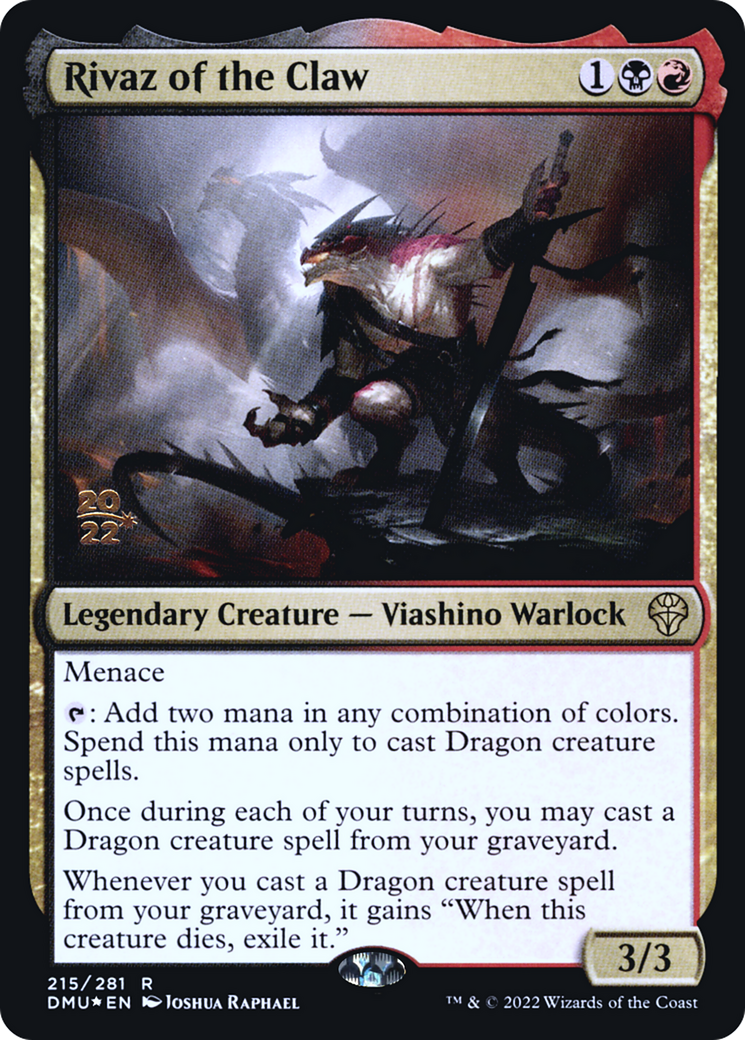 Rivaz of the Claw [Dominaria United Prerelease Promos]