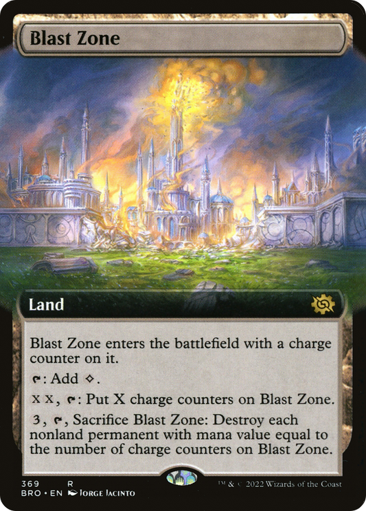 Blast Zone (Extended Art) [The Brothers' War]