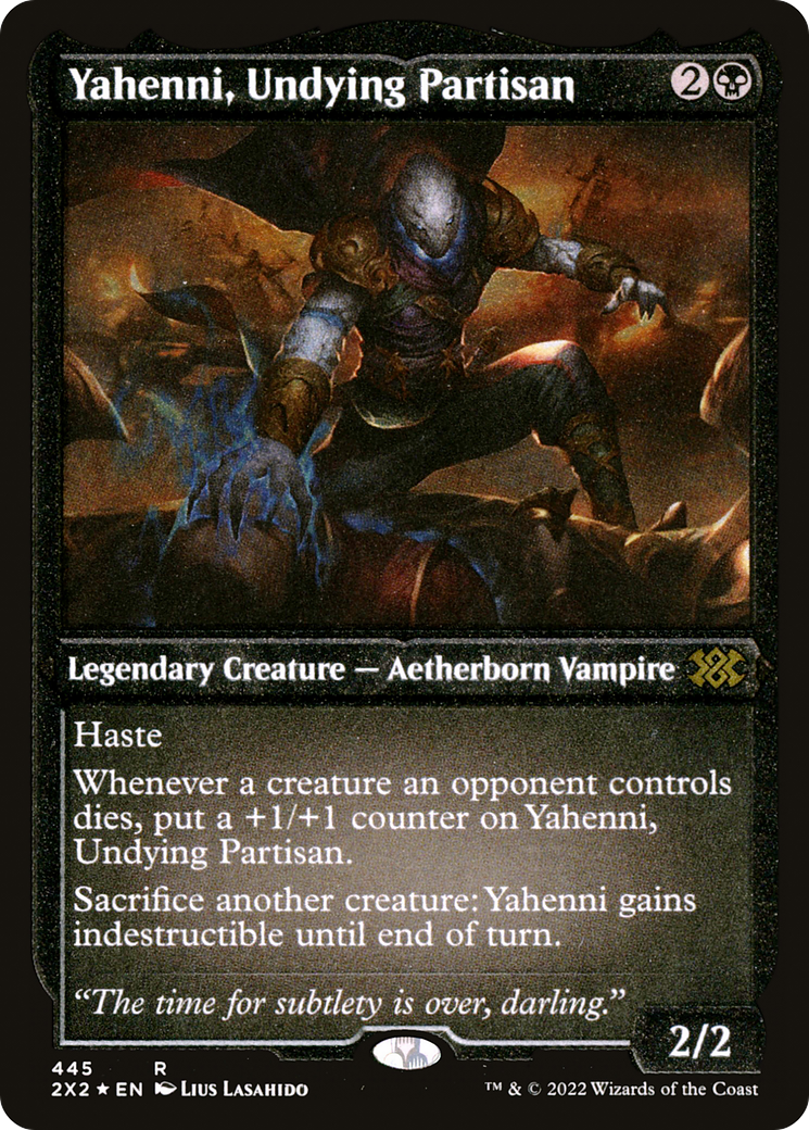 Yahenni, Undying Partisan (Foil Etched) [Double Masters 2022]
