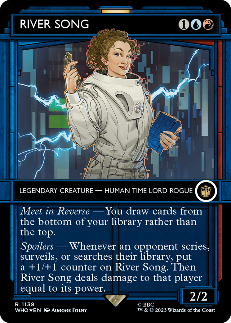 RIVER SONG (Showcase) (Surge Foil) [Doctor Who]