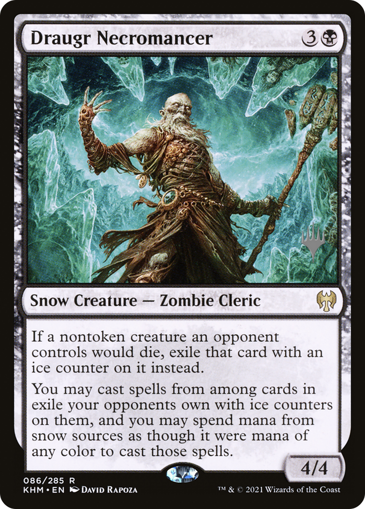 Draugr Necromancer (Promo Pack) [Kaldheim Promos]