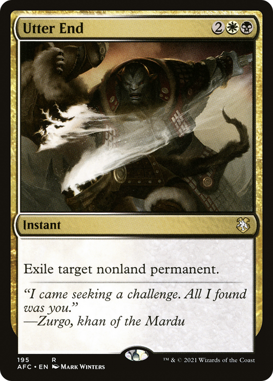 Utter End [Dungeons & Dragons: Adventures in the Forgotten Realms Commander]